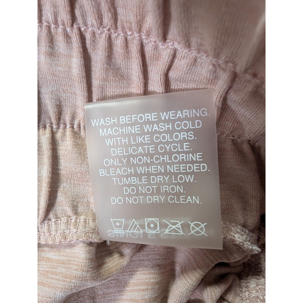 Single Stitch Everyday Lightweight Jogger Women's Sz Large Heather Pink Pockets - Picture 8 of 9